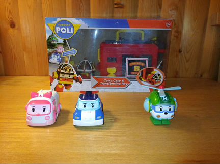 Игрушки-трансформеры Robocar Poli