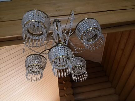 Люстра хрусталь