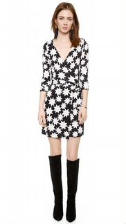 Платье с запахом diane von furstenberg