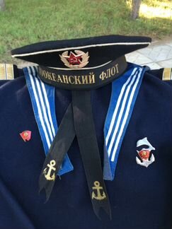 Матросская форма СССР 1983 год 1987 бескозырка вмф