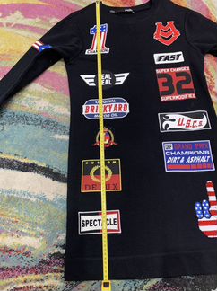 Платье-толстовка Moschino Love оригинал