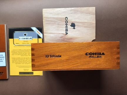 Коробка Куба Сигары Cohiba Talismn E.L 2017