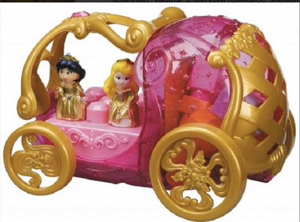 Девочки Принцессы в золотой карете Disney Enchante