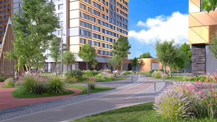 3-к квартира, 71.7 м², 6/22 эт.