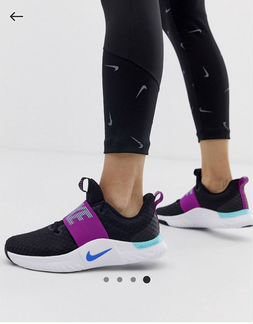 Чёрные кроссовки Nike Training TR9