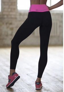 Леггинсы Designed for fitness Basic pink high-wais