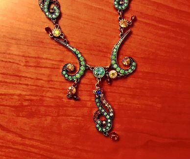 Элитное колье, ожерелье ручной работы