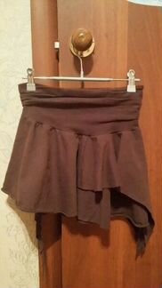 Эффектная ассиметричная юбка в стиле бохо