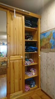 Шкаф-купе деревянный