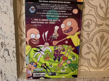 Комикс Rick and Morty book four, новый в пленке