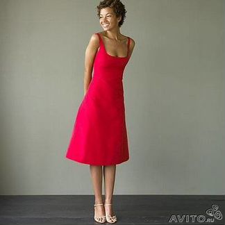 J crew новое платье нарядное шелк