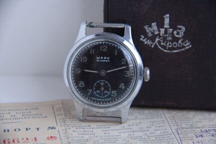 Часы Маяк 16 камней 1 мчз, полный комплект