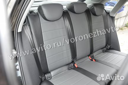 Стильные чехлы Автопилот из Эко-Кожи и Алькантары