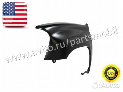 Крыло chevrolet Trail Blazer 2002-2009 Левое