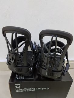 Крепления для сноуборда Union Flite Pro Черные