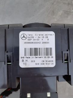 Блок управления климатом на Mercedes vito w639
