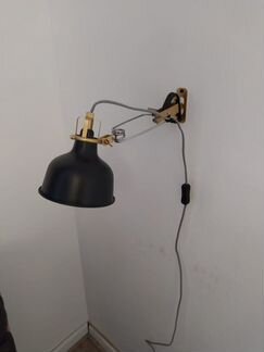 Светильник настенный бра черный