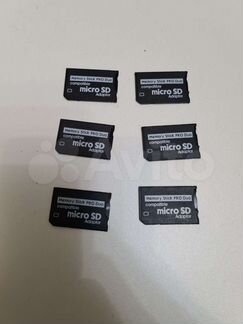 Переходник micro SD на MS pro duo