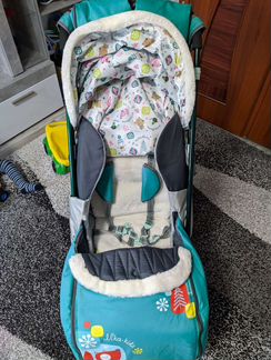 Санки коляска 2в1