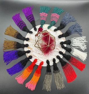 Серьги из бисера