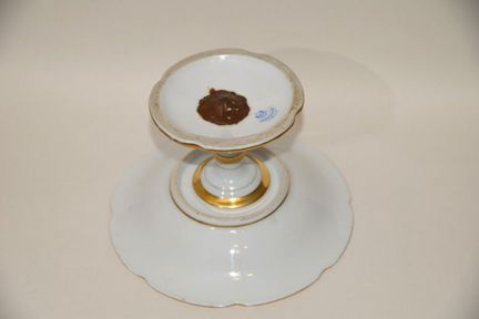 Фруктовница на ножке. Братья Корниловы. 1861-1884