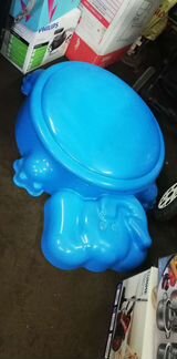 Песочница слоник с крышкой