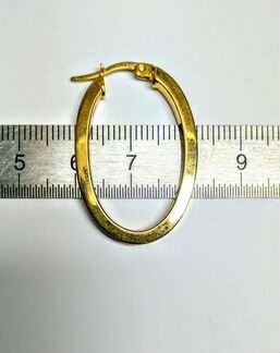 Золотые серьги