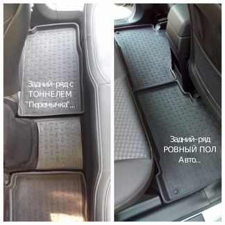 Ковры-Борт -Renault -Duster  -Sandero (резина)