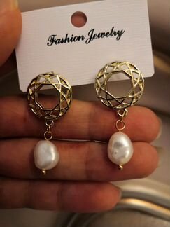 Серьги с жемчугом