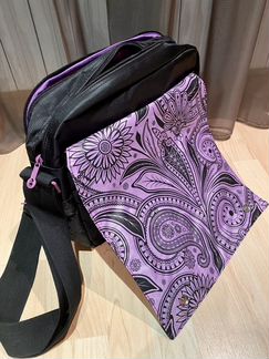 Сумка черная через плечо