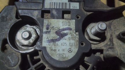 Генератор Mercedes W164 W219 W211 M272