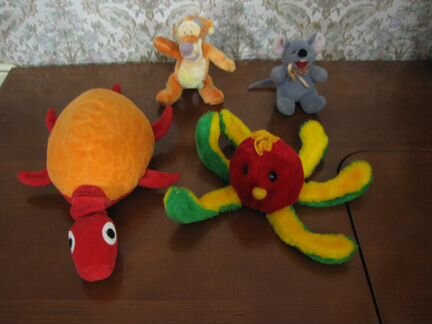 Игрушки мягкие, возможен обмен на 