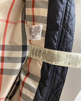 Парка пуховик Burberry Оригинал
