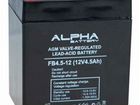 Аккумулятор для ибп Alpha Battery FB 4.5-12 (12В-4
