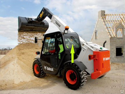 Стекло заднее Телескопич. погрузчик Bobcat T2250