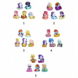 Набор фигурок My Little Pony Cutie Mark Crew Пони Милашки (E0193)