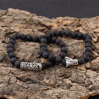 Комплект браслетов Лава Дракон 2 шт Твой Браслет