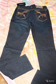Новые джинсы. Фирмы Roccobarocco. Замеры на фото