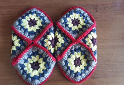 Вязанные следки