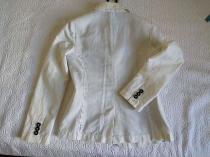 Пиджак Armani Junior хлопок-лен, 10л, 142 см