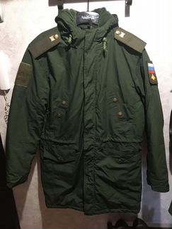 Офисный бушлат, зимняя шапка