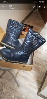 Сапоги зимние для девочки 36 размер