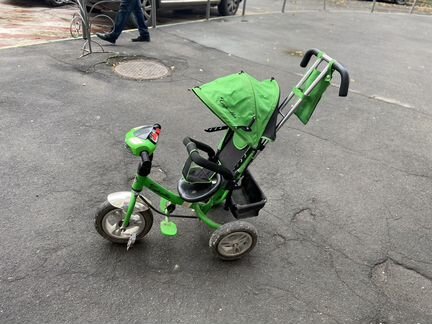 Трехколесный велосипед коляска capella