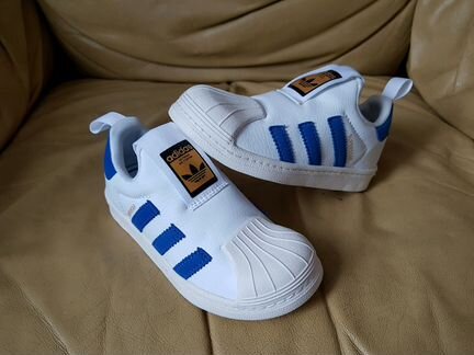 Новые детские кроссовки - слипоны Adidas 30 р