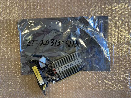 Видеокарта 1 гб Zotac ZT-20313-SIB