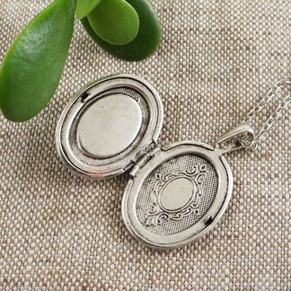 Медальон овальный Яшма пикассо оливковая antique s