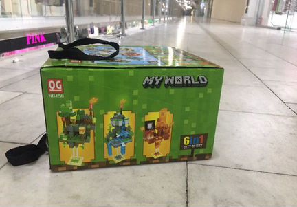 Майнкрафт 6 в 1 лего