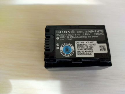 Аккумулятор Sony NP-FH70