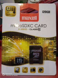 Microsdxc card Maxell 128gb