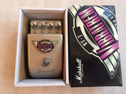 Гитарнaя педаль тремоло Marshall VT 1 Vibratrem